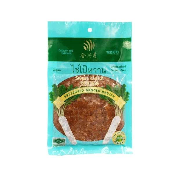 Chuan Heng Bee Thailand Minced Sweet Radish Chai Poh for Chwee Kueh 180g