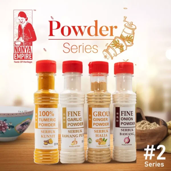 Nonya Empire Garlic Powder / Onion Powder / Ginger Powder Food Seasoning Garnish Spices and Condiment