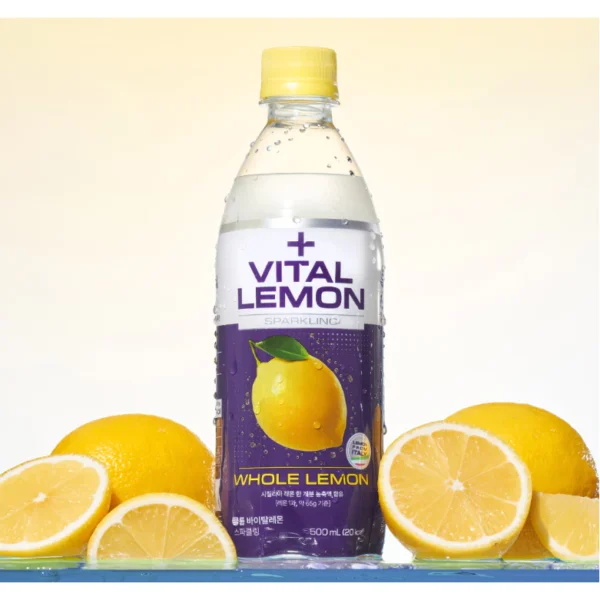 Cloop Vital Lemon Sparkling (500ml):